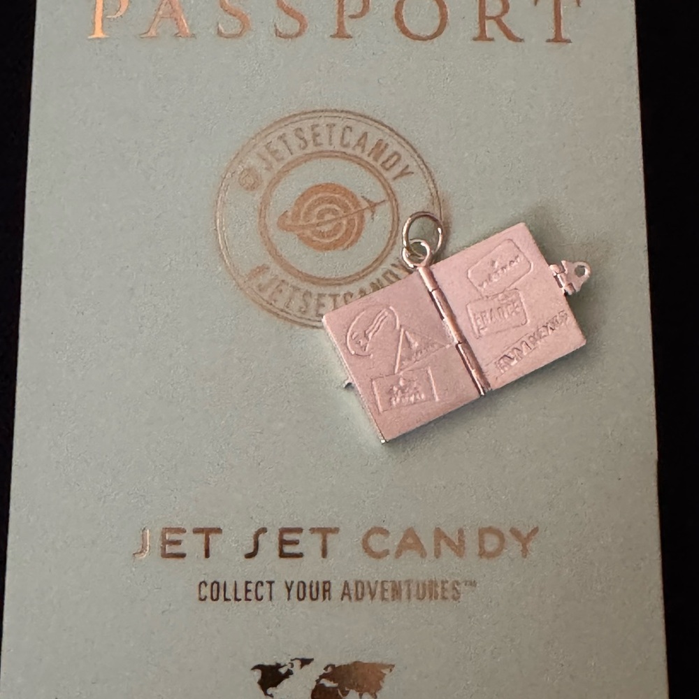Adidas Silver Passport Charm